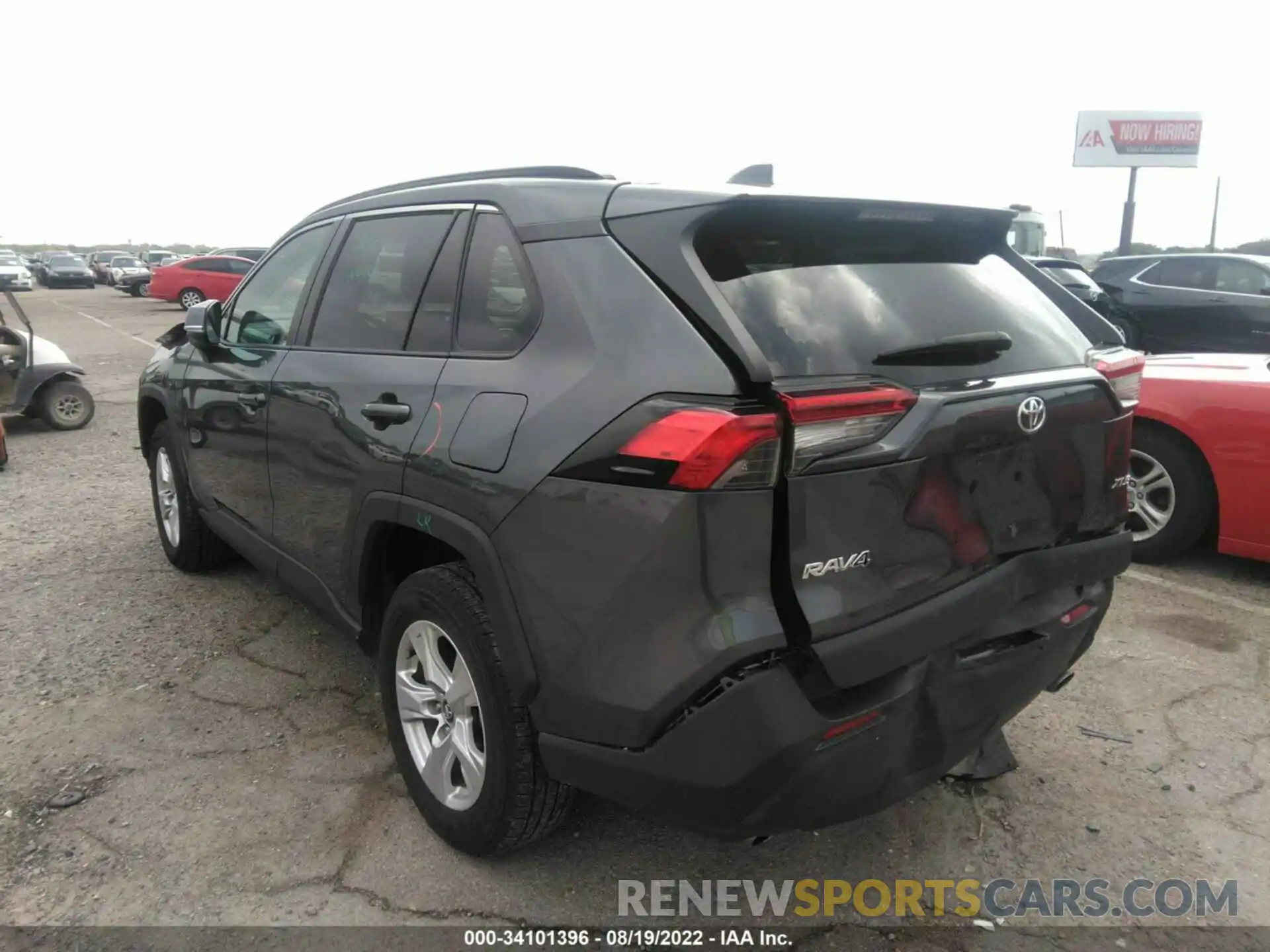 3 Photograph of a damaged car 2T3W1RFV1MC095458 TOYOTA RAV4 2021