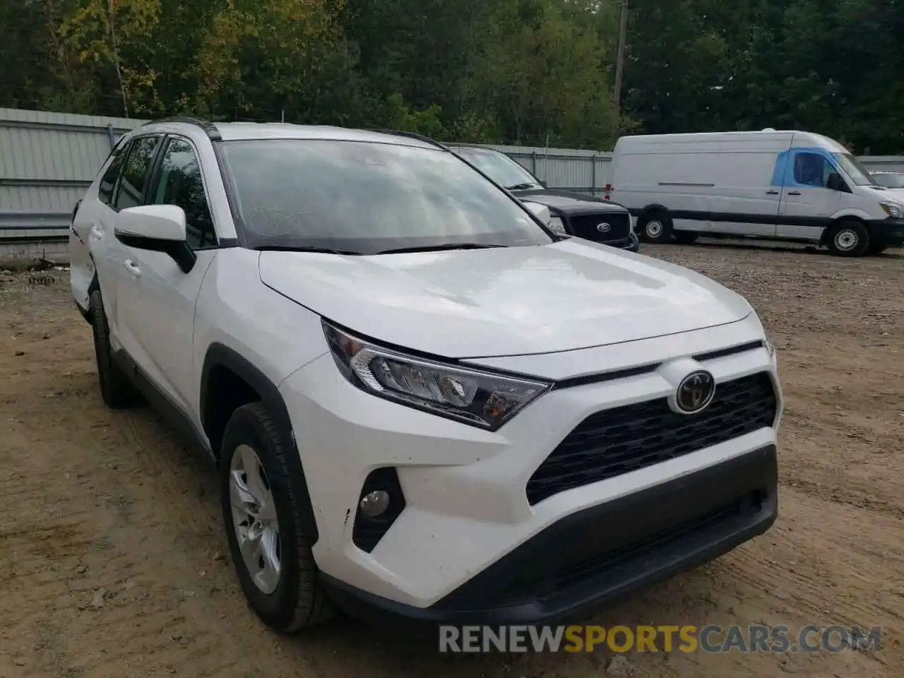 1 Photograph of a damaged car 2T3W1RFV1MC101579 TOYOTA RAV4 2021