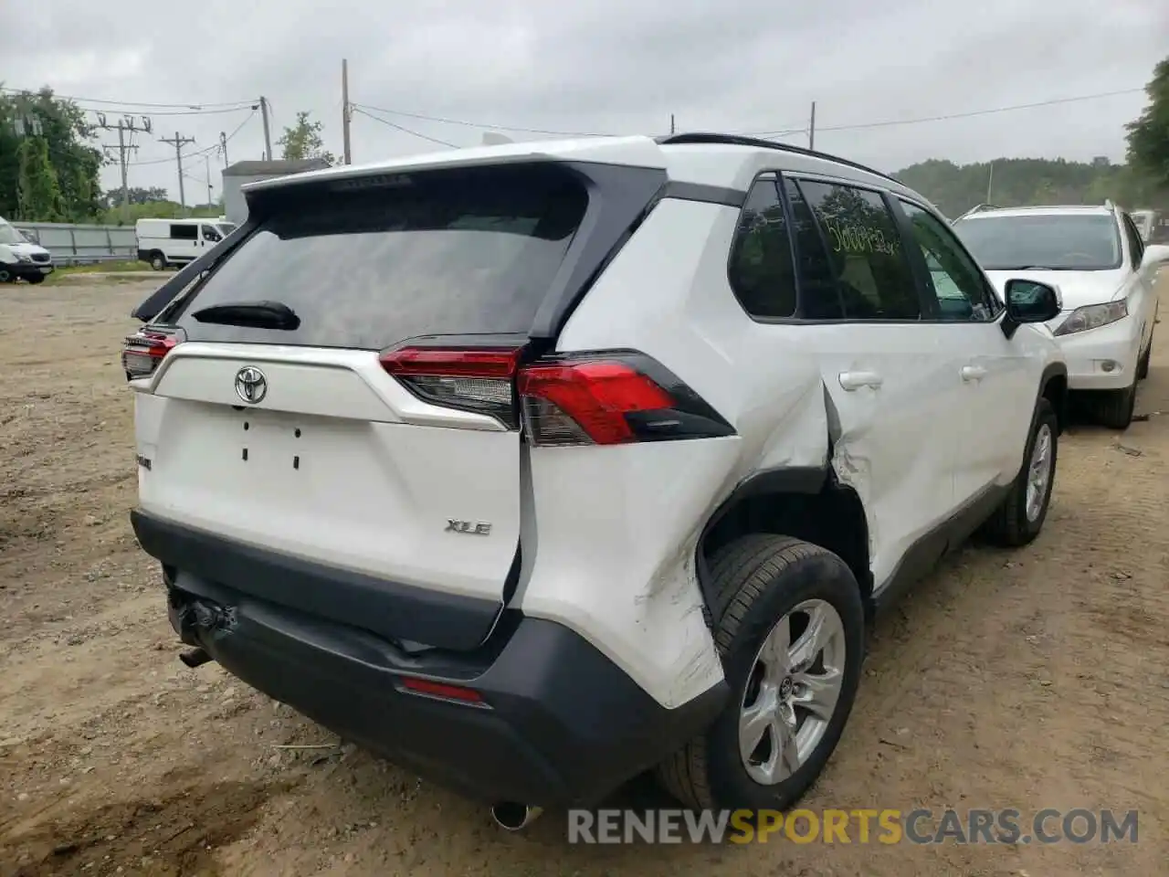 4 Photograph of a damaged car 2T3W1RFV1MC101579 TOYOTA RAV4 2021