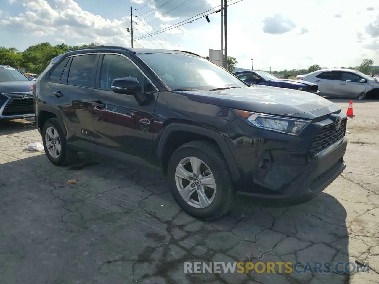 4 Photograph of a damaged car 2T3W1RFV1MC102635 TOYOTA RAV4 2021