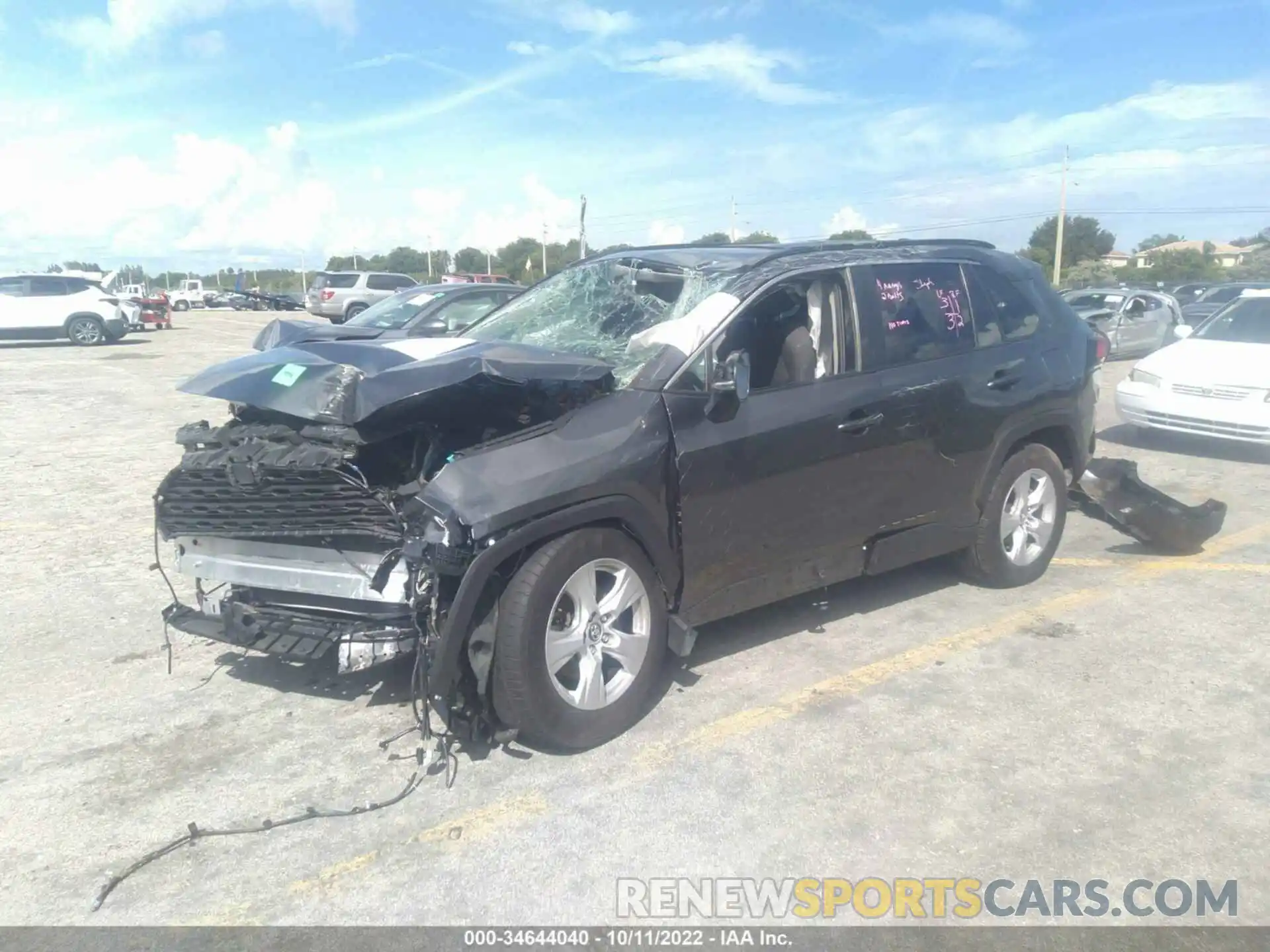 2 Photograph of a damaged car 2T3W1RFV1MC108385 TOYOTA RAV4 2021