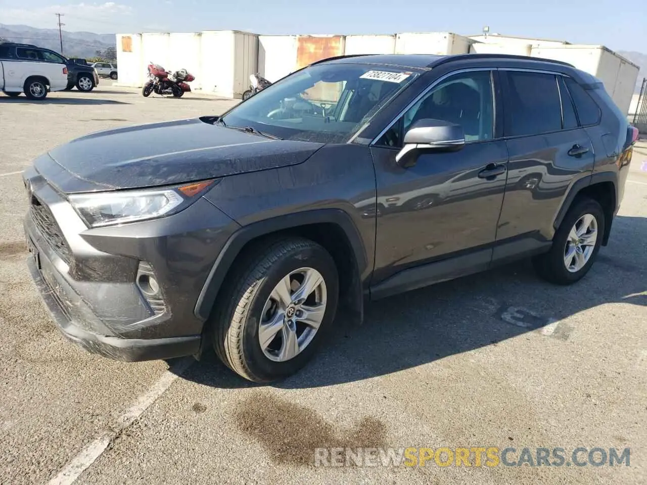 1 Photograph of a damaged car 2T3W1RFV1MC108726 TOYOTA RAV4 2021