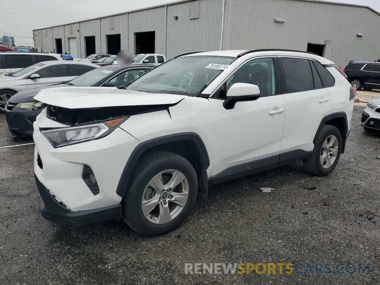 1 Photograph of a damaged car 2T3W1RFV1MC112405 TOYOTA RAV4 2021