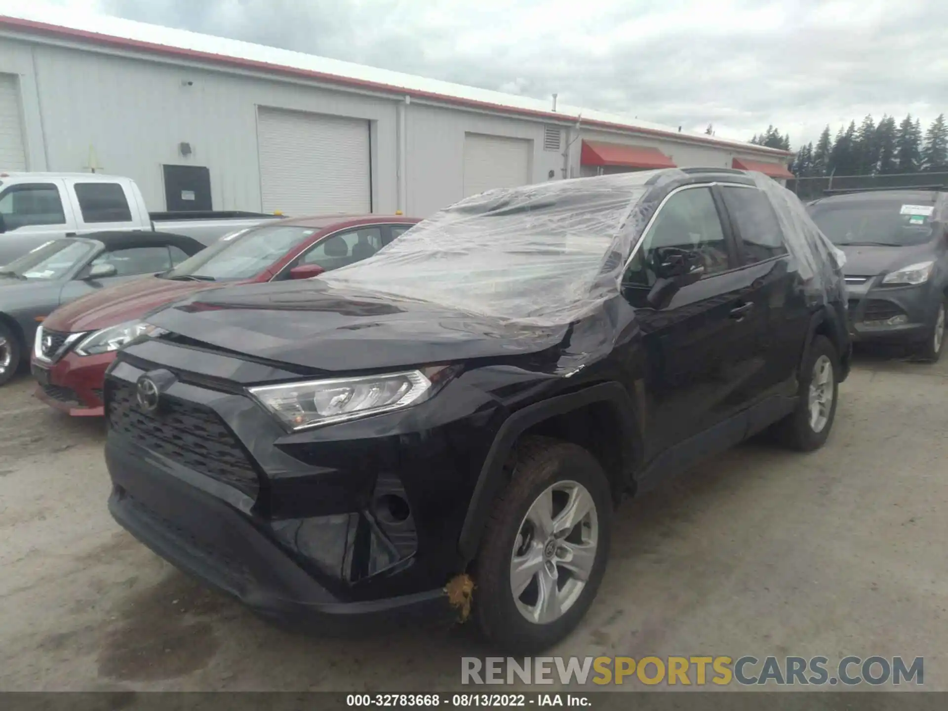 2 Photograph of a damaged car 2T3W1RFV1MC126997 TOYOTA RAV4 2021