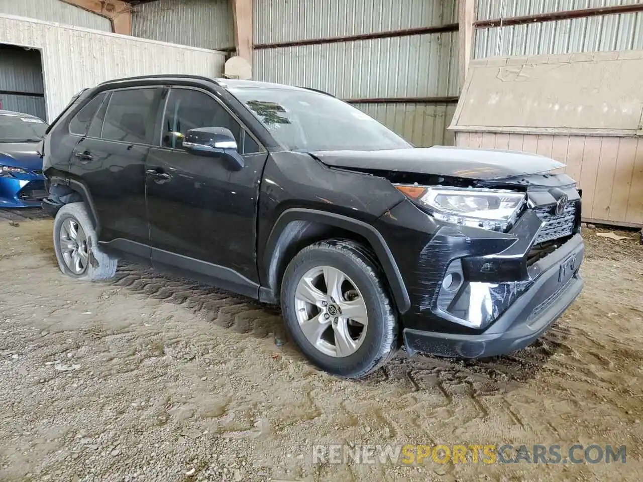 4 Photograph of a damaged car 2T3W1RFV1MC127454 TOYOTA RAV4 2021