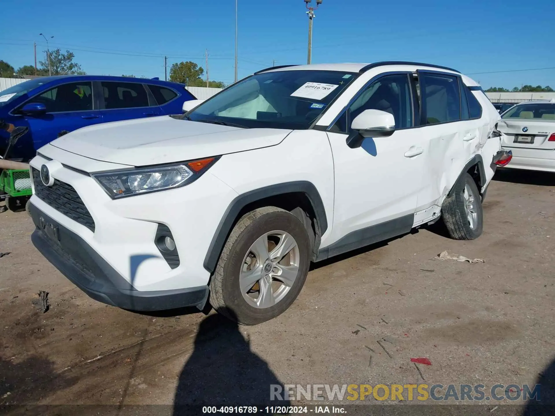 2 Photograph of a damaged car 2T3W1RFV1MC130533 TOYOTA RAV4 2021