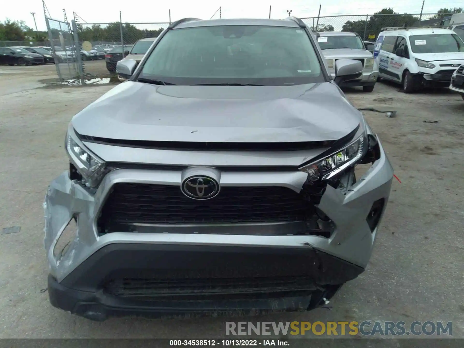 6 Photograph of a damaged car 2T3W1RFV1MC135263 TOYOTA RAV4 2021