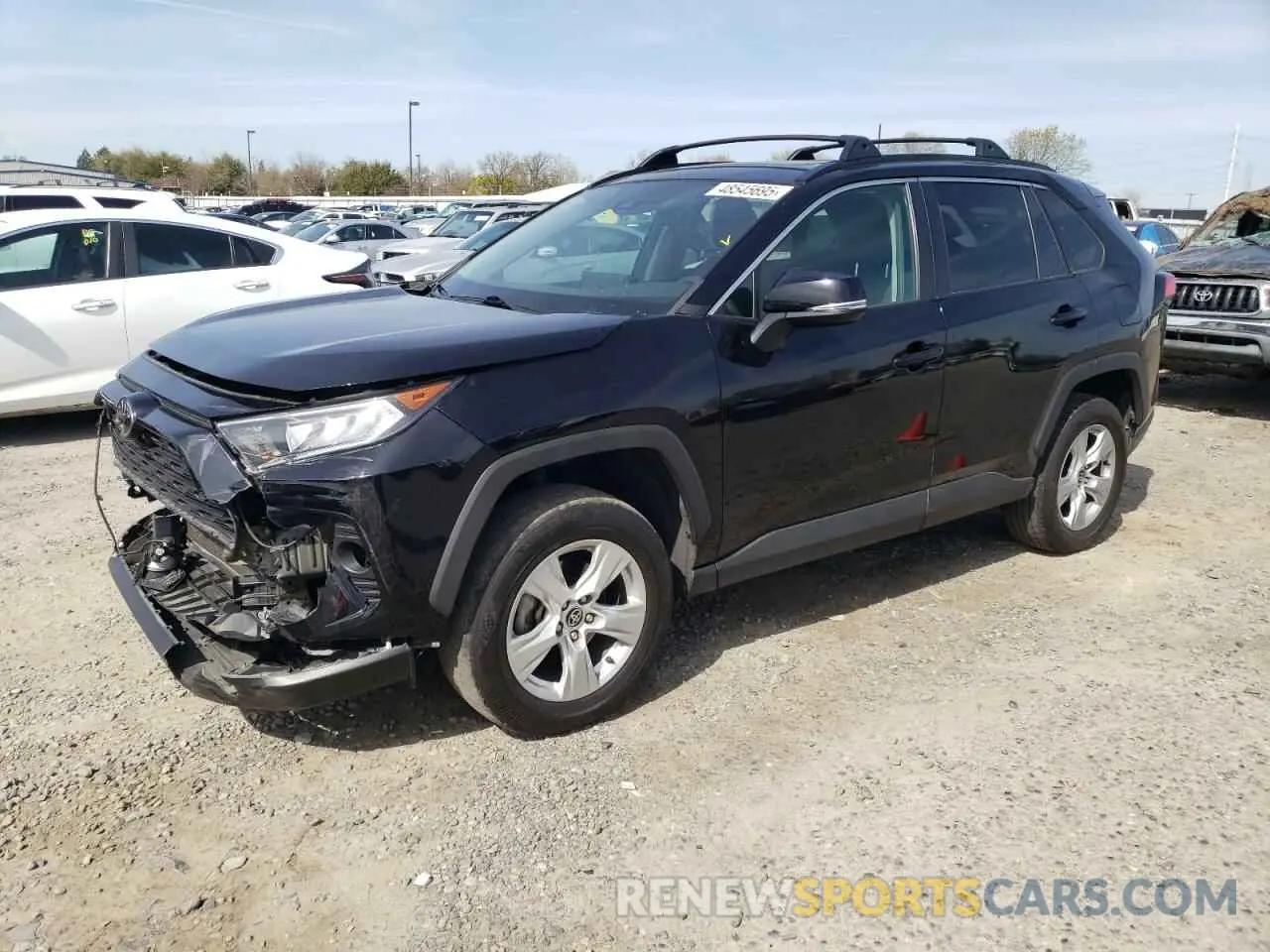 1 Photograph of a damaged car 2T3W1RFV1MC142651 TOYOTA RAV4 2021