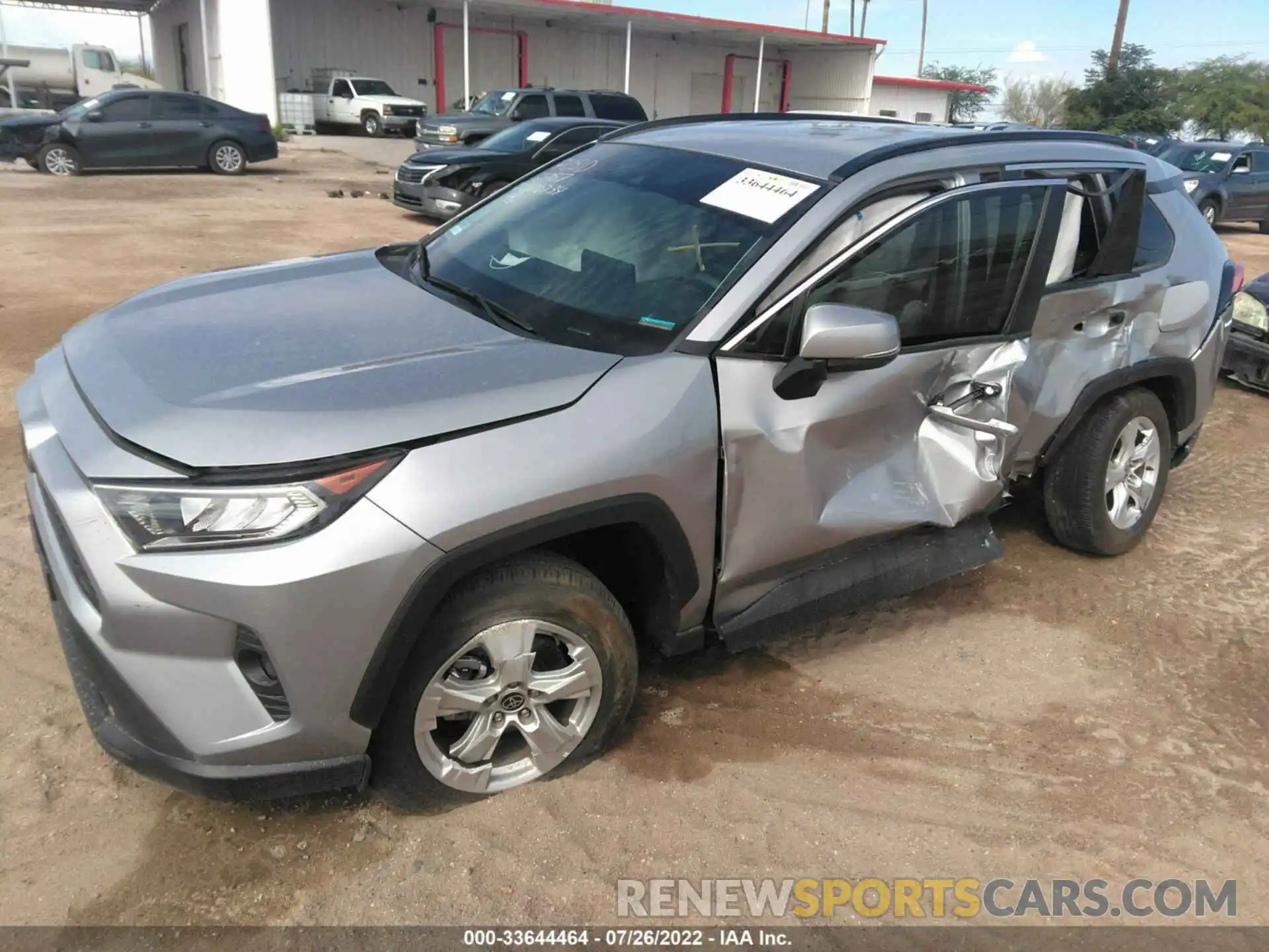 2 Photograph of a damaged car 2T3W1RFV1MC143752 TOYOTA RAV4 2021