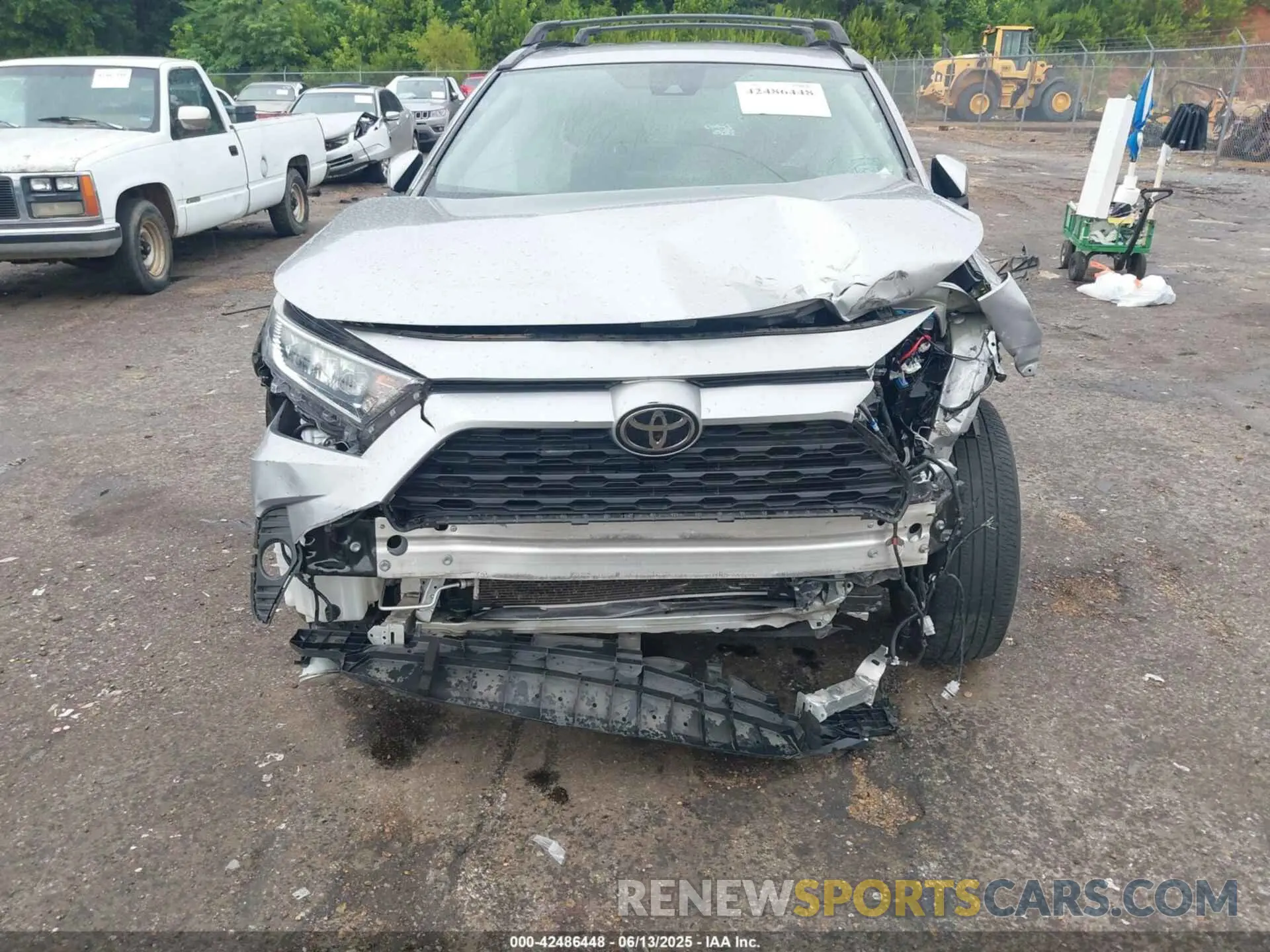 6 Photograph of a damaged car 2T3W1RFV1MC144190 TOYOTA RAV4 2021