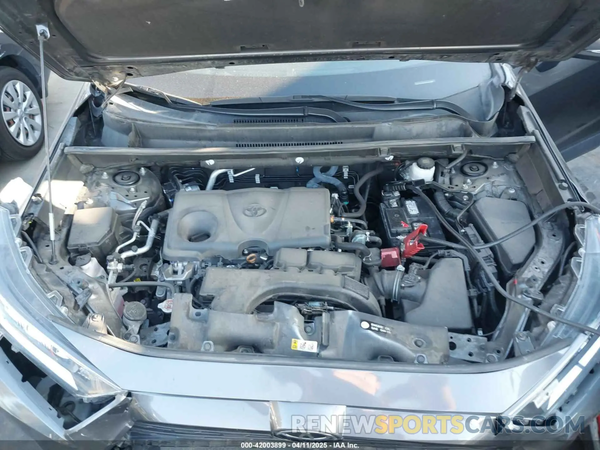 10 Photograph of a damaged car 2T3W1RFV1MC158171 TOYOTA RAV4 2021