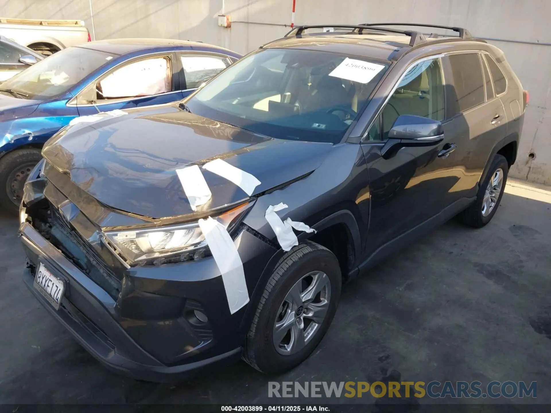 2 Photograph of a damaged car 2T3W1RFV1MC158171 TOYOTA RAV4 2021