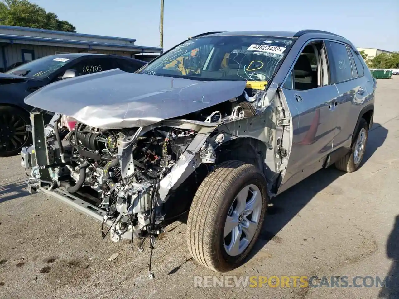 2 Photograph of a damaged car 2T3W1RFV1MC161216 TOYOTA RAV4 2021