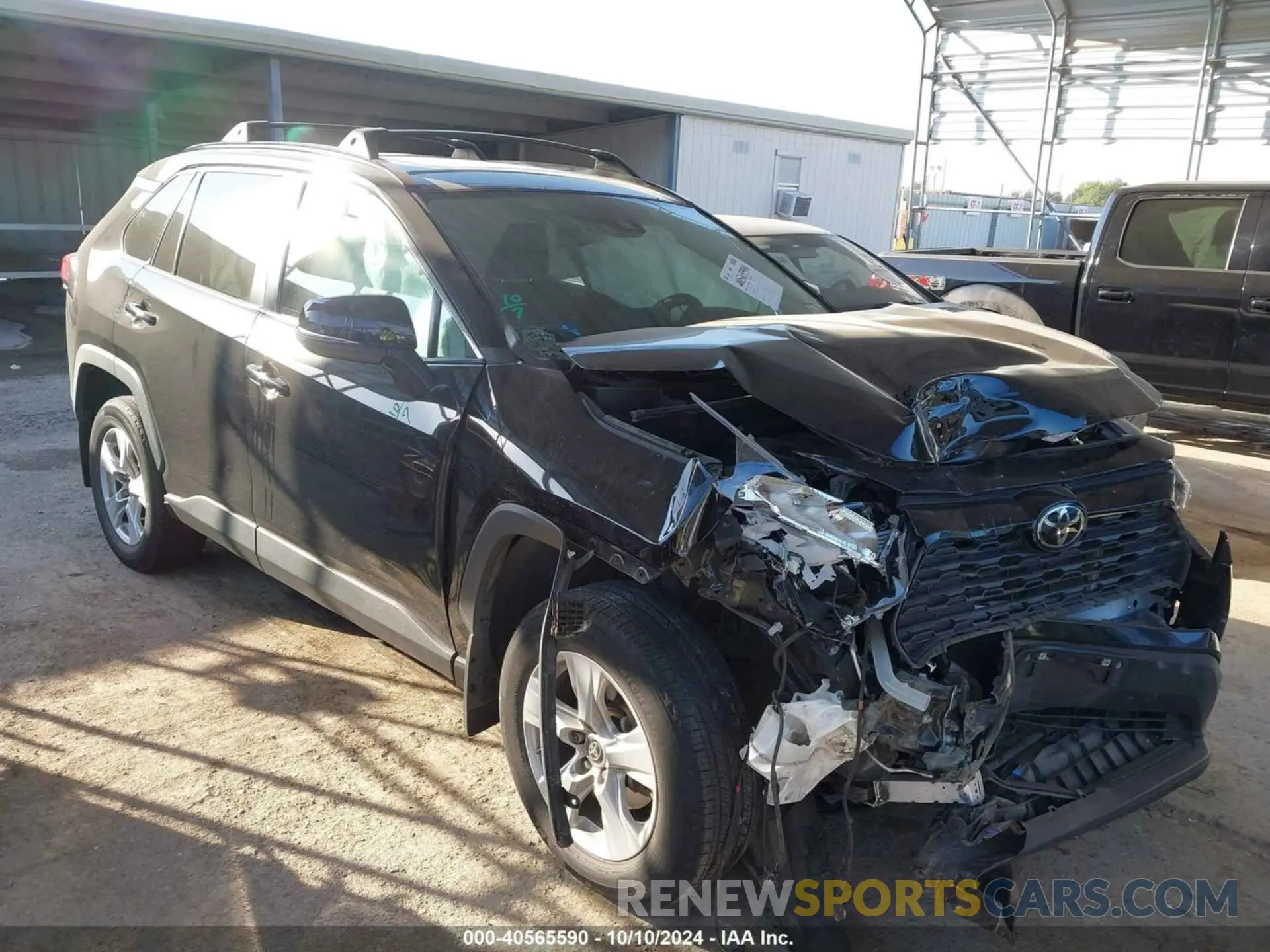 1 Photograph of a damaged car 2T3W1RFV1MC164083 TOYOTA RAV4 2021