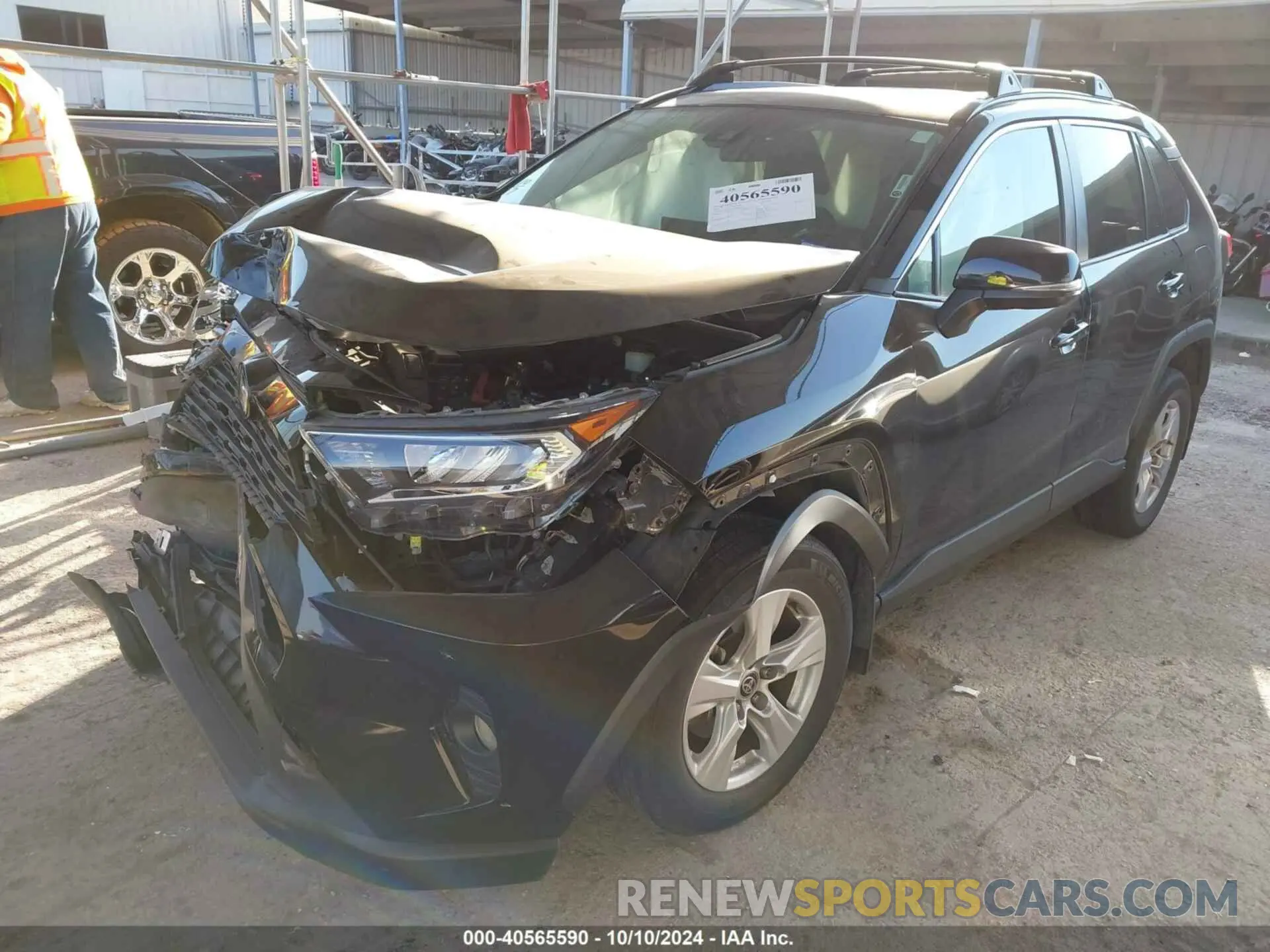 2 Photograph of a damaged car 2T3W1RFV1MC164083 TOYOTA RAV4 2021