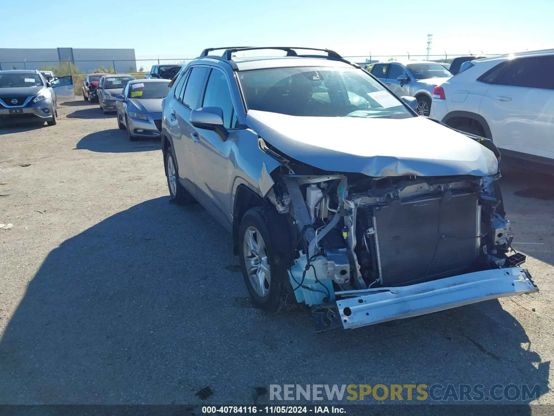 1 Photograph of a damaged car 2T3W1RFV1MC172670 TOYOTA RAV4 2021