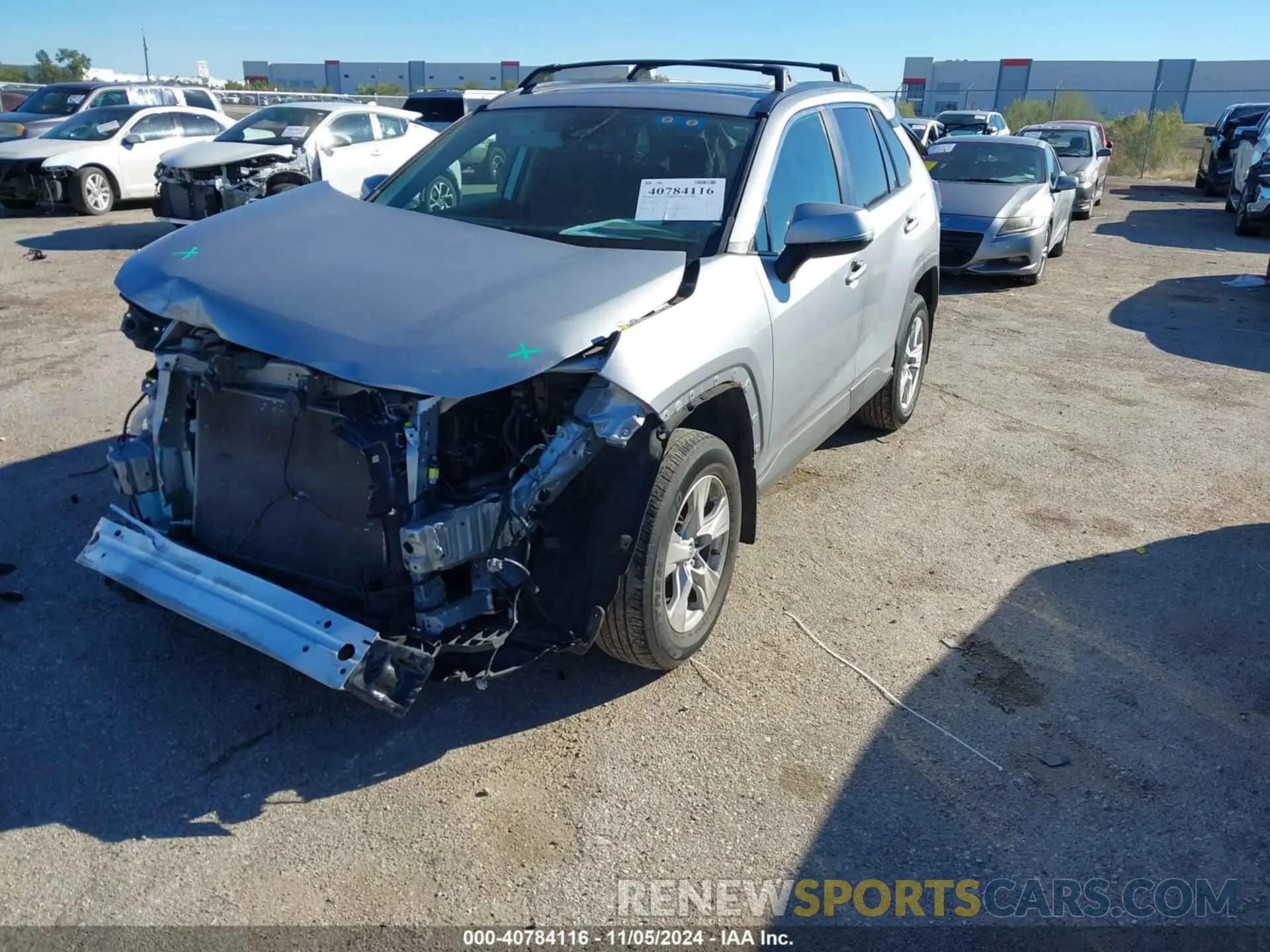2 Photograph of a damaged car 2T3W1RFV1MC172670 TOYOTA RAV4 2021