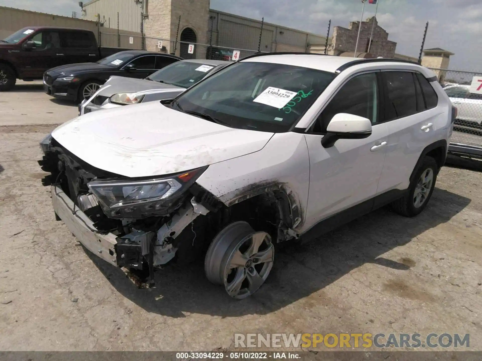 2 Photograph of a damaged car 2T3W1RFV1MW104996 TOYOTA RAV4 2021