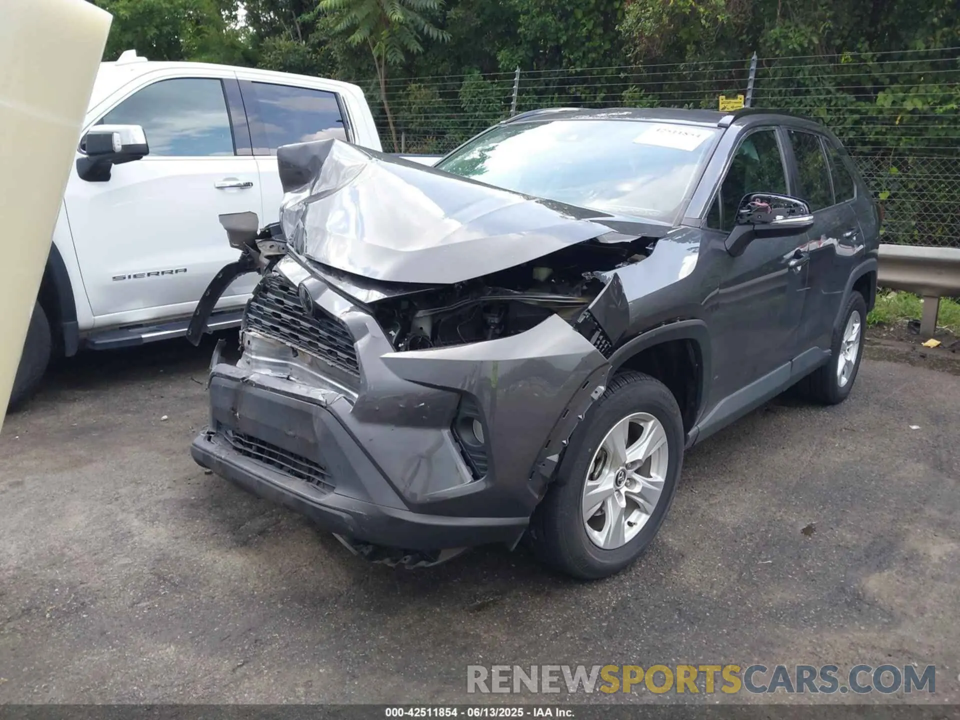 2 Photograph of a damaged car 2T3W1RFV1MW107168 TOYOTA RAV4 2021