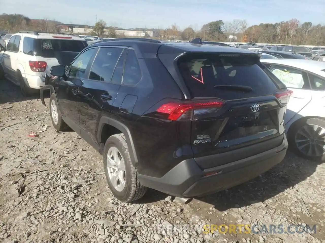 3 Photograph of a damaged car 2T3W1RFV1MW107185 TOYOTA RAV4 2021