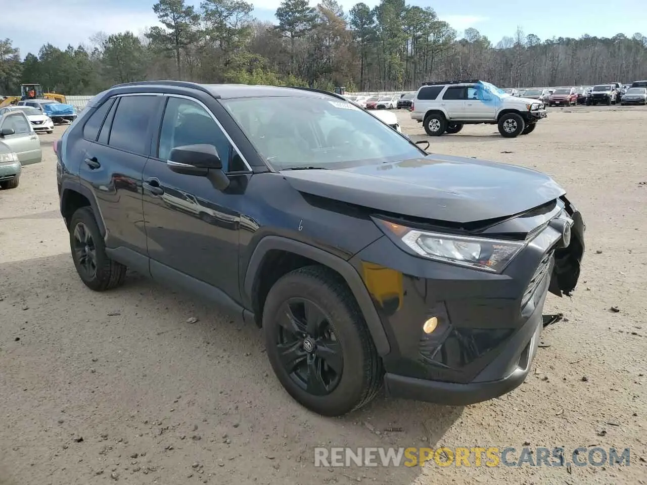 4 Photograph of a damaged car 2T3W1RFV1MW111754 TOYOTA RAV4 2021