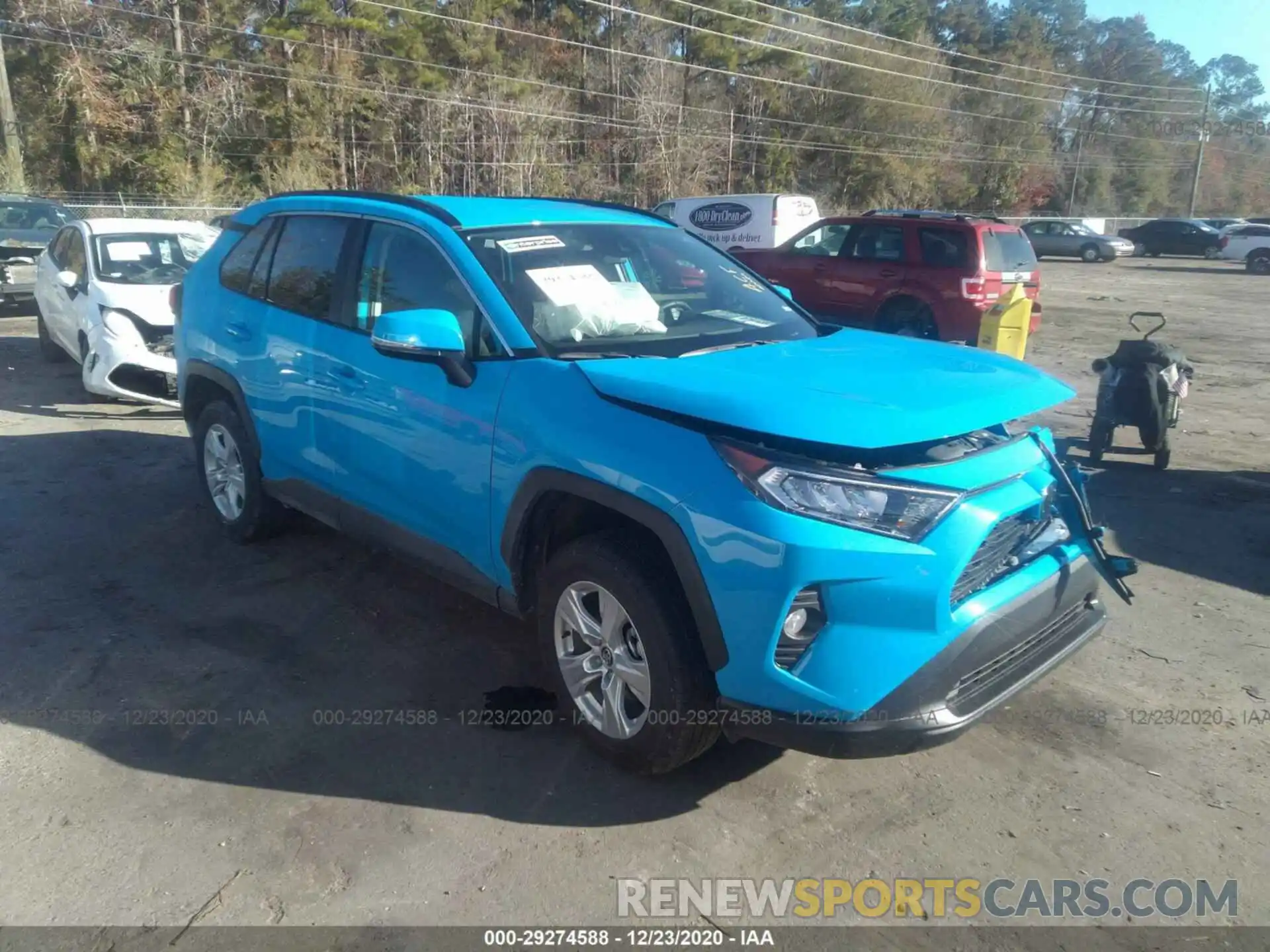 1 Photograph of a damaged car 2T3W1RFV1MW113407 TOYOTA RAV4 2021