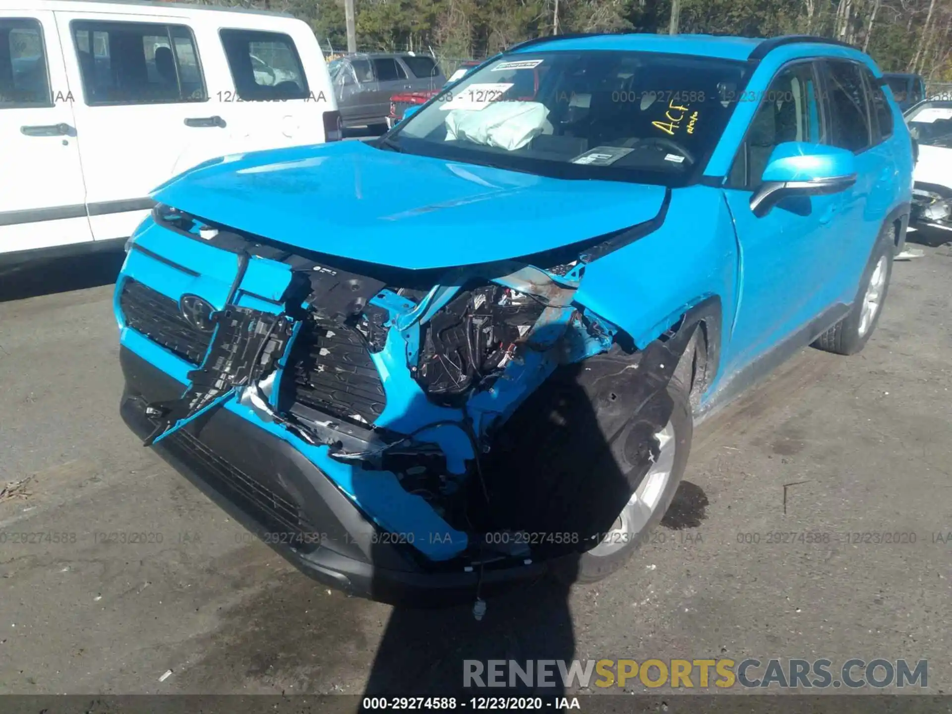 6 Photograph of a damaged car 2T3W1RFV1MW113407 TOYOTA RAV4 2021