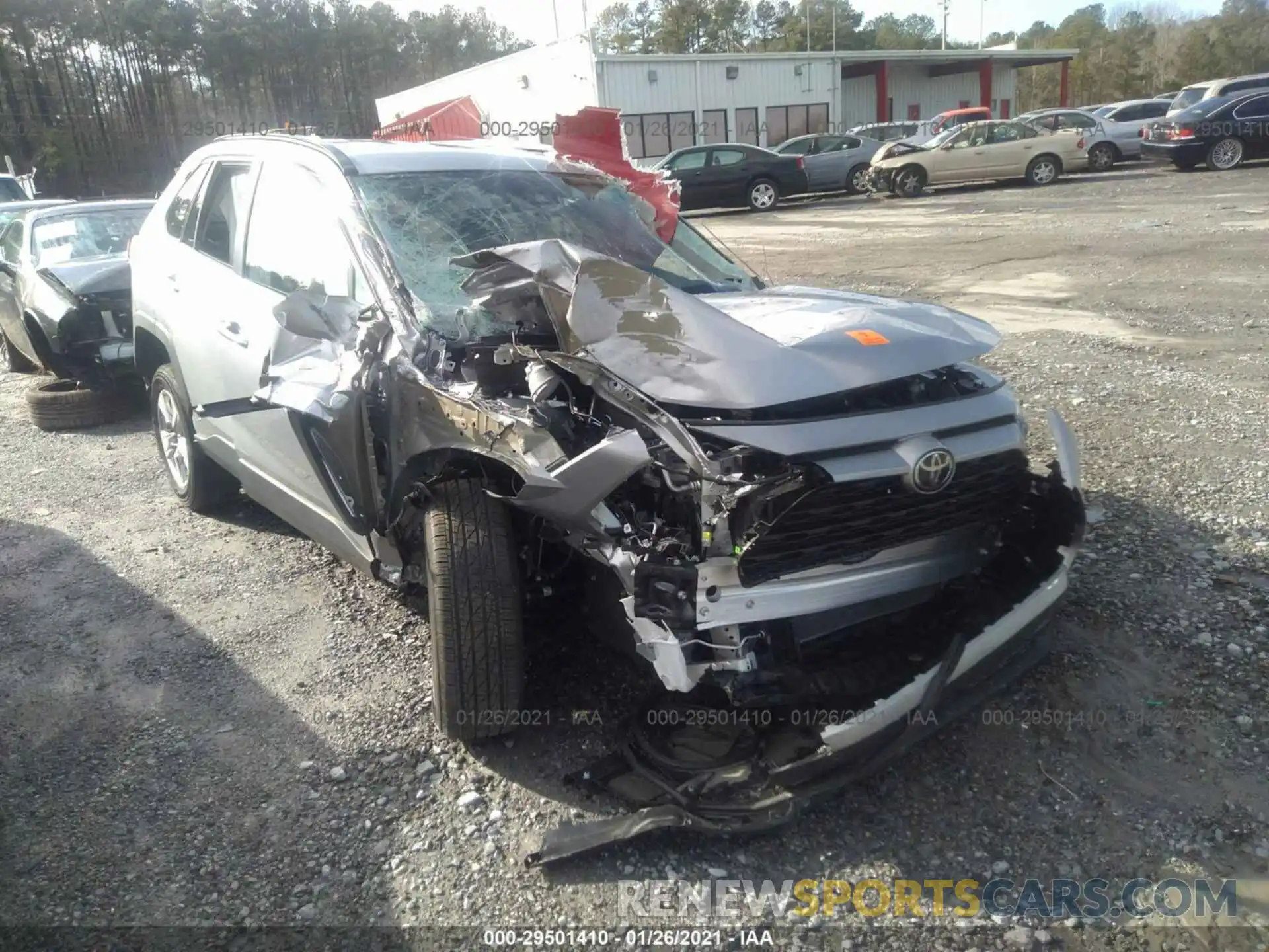 6 Photograph of a damaged car 2T3W1RFV1MW114945 TOYOTA RAV4 2021