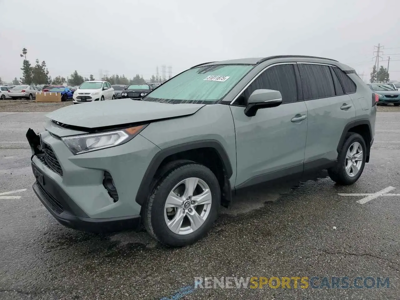 1 Photograph of a damaged car 2T3W1RFV1MW122530 TOYOTA RAV4 2021