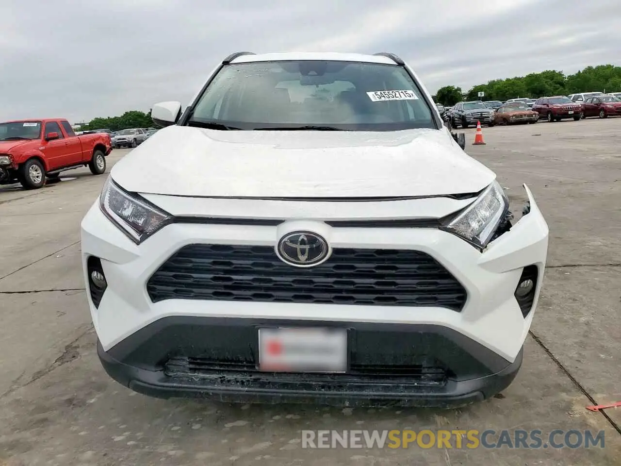 5 Photograph of a damaged car 2T3W1RFV1MW124097 TOYOTA RAV4 2021