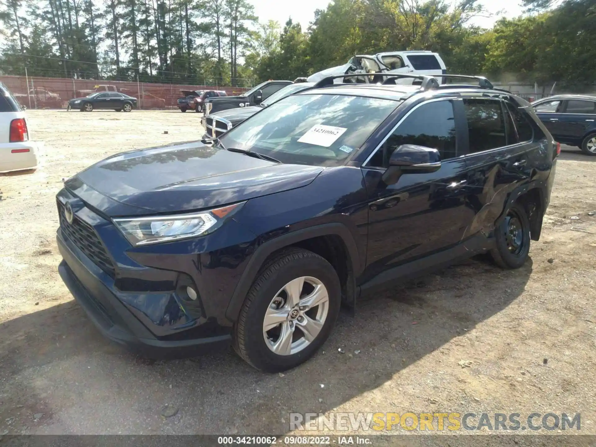 2 Photograph of a damaged car 2T3W1RFV1MW140980 TOYOTA RAV4 2021