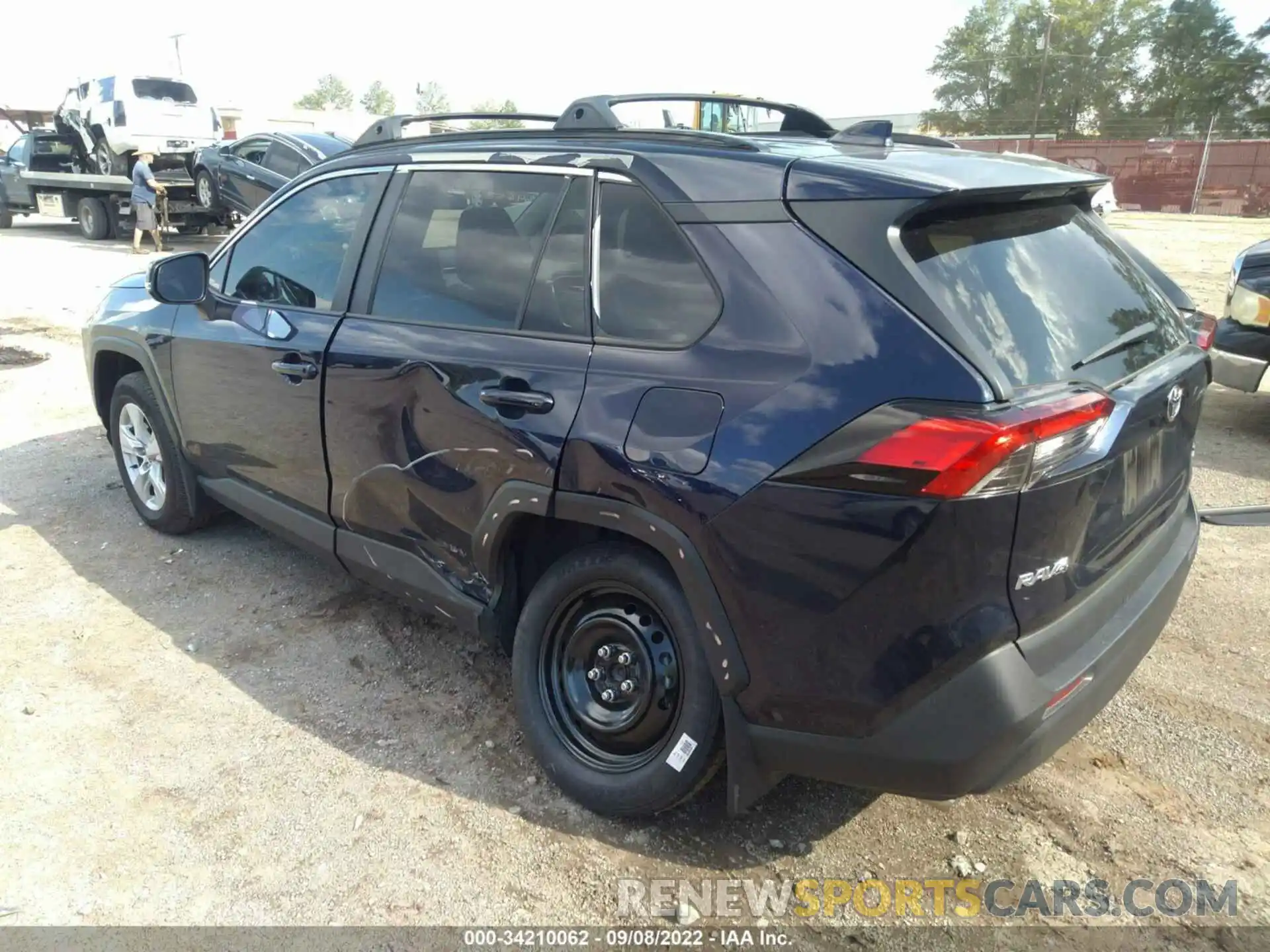 3 Photograph of a damaged car 2T3W1RFV1MW140980 TOYOTA RAV4 2021