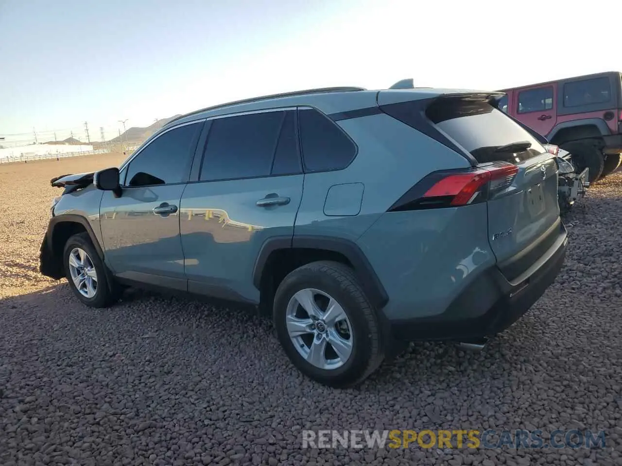 2 Photograph of a damaged car 2T3W1RFV1MW165118 TOYOTA RAV4 2021