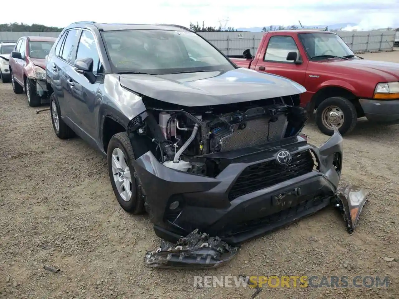 1 Photograph of a damaged car 2T3W1RFV1MW169671 TOYOTA RAV4 2021