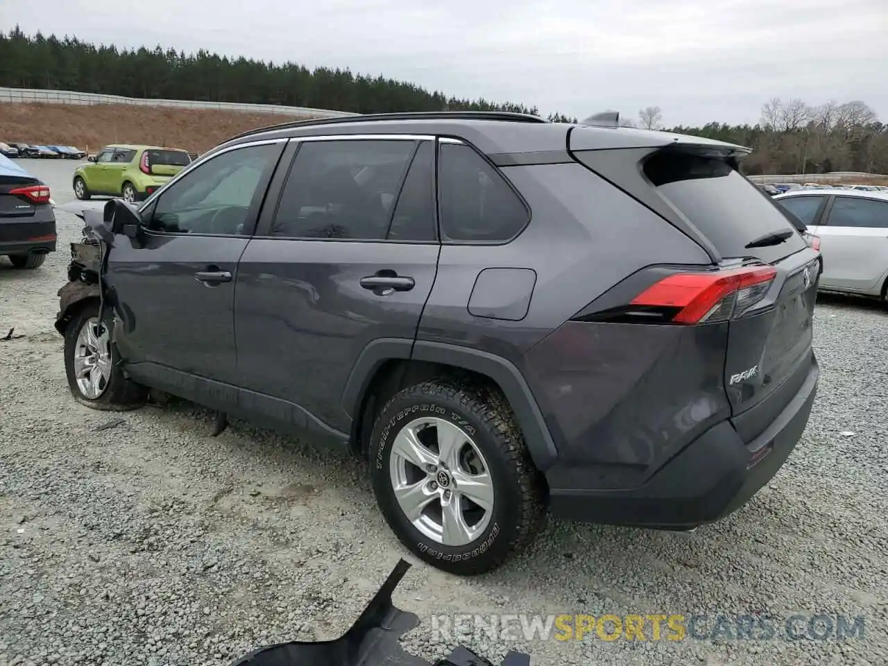 2 Photograph of a damaged car 2T3W1RFV1MW177625 TOYOTA RAV4 2021