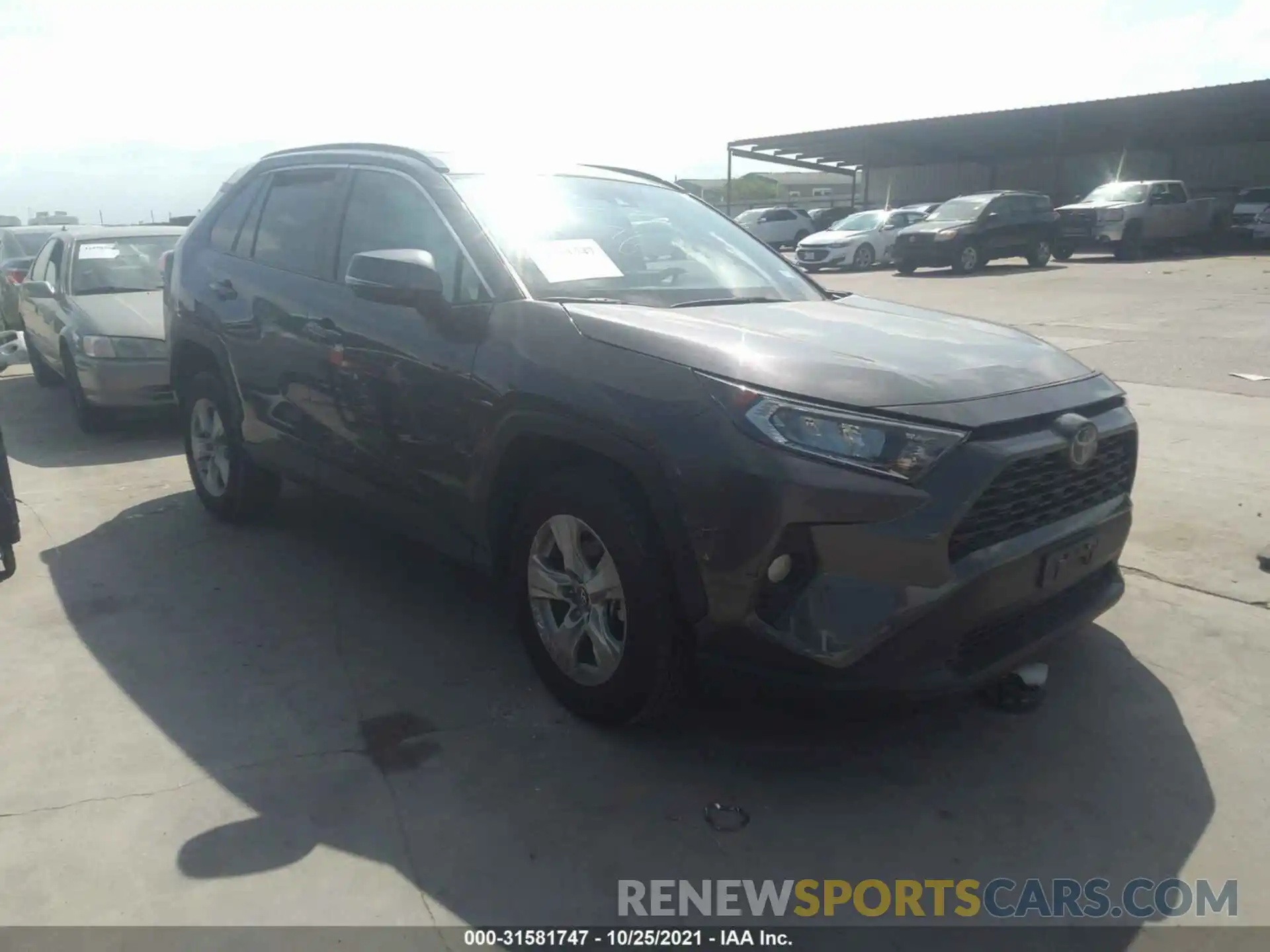 1 Photograph of a damaged car 2T3W1RFV2MC094304 TOYOTA RAV4 2021