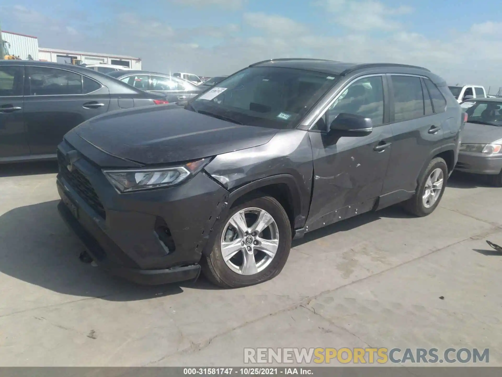 2 Photograph of a damaged car 2T3W1RFV2MC094304 TOYOTA RAV4 2021