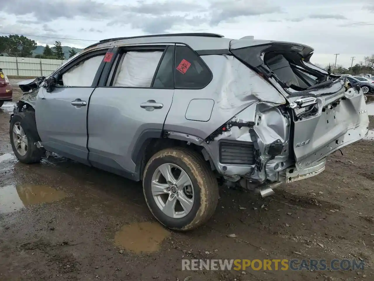 2 Photograph of a damaged car 2T3W1RFV2MC110565 TOYOTA RAV4 2021