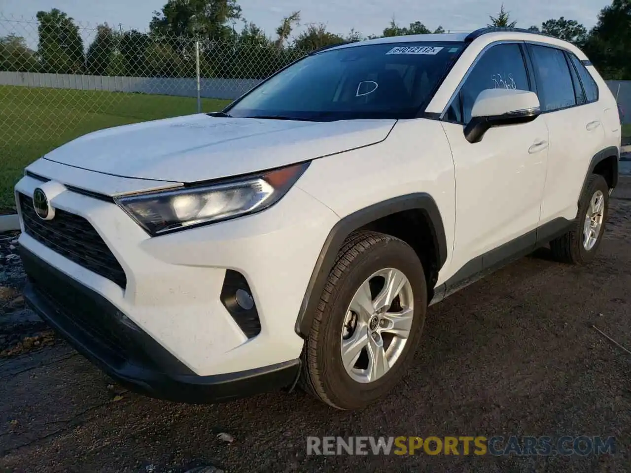 2 Photograph of a damaged car 2T3W1RFV2MC115099 TOYOTA RAV4 2021