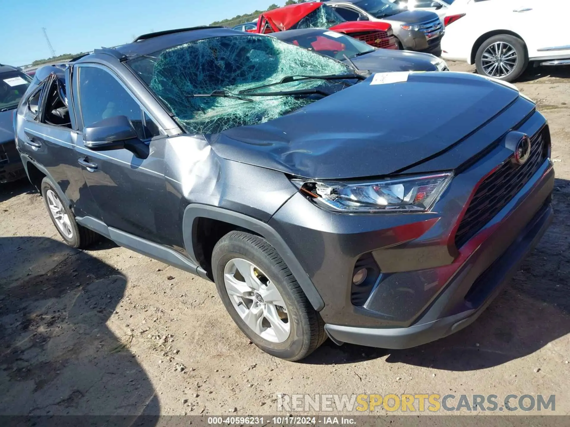 1 Photograph of a damaged car 2T3W1RFV2MC120464 TOYOTA RAV4 2021
