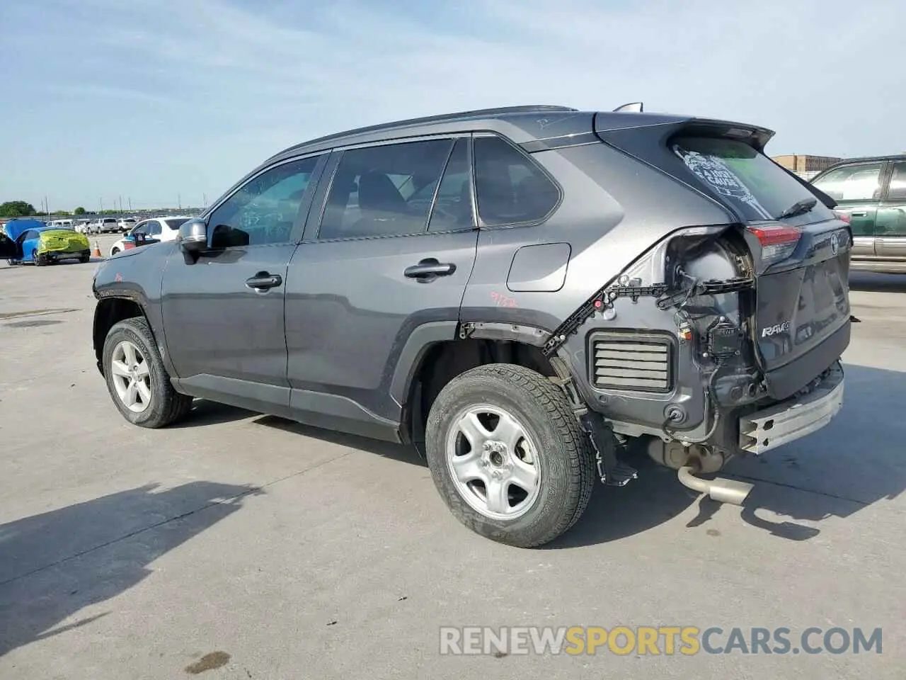2 Photograph of a damaged car 2T3W1RFV2MC130573 TOYOTA RAV4 2021