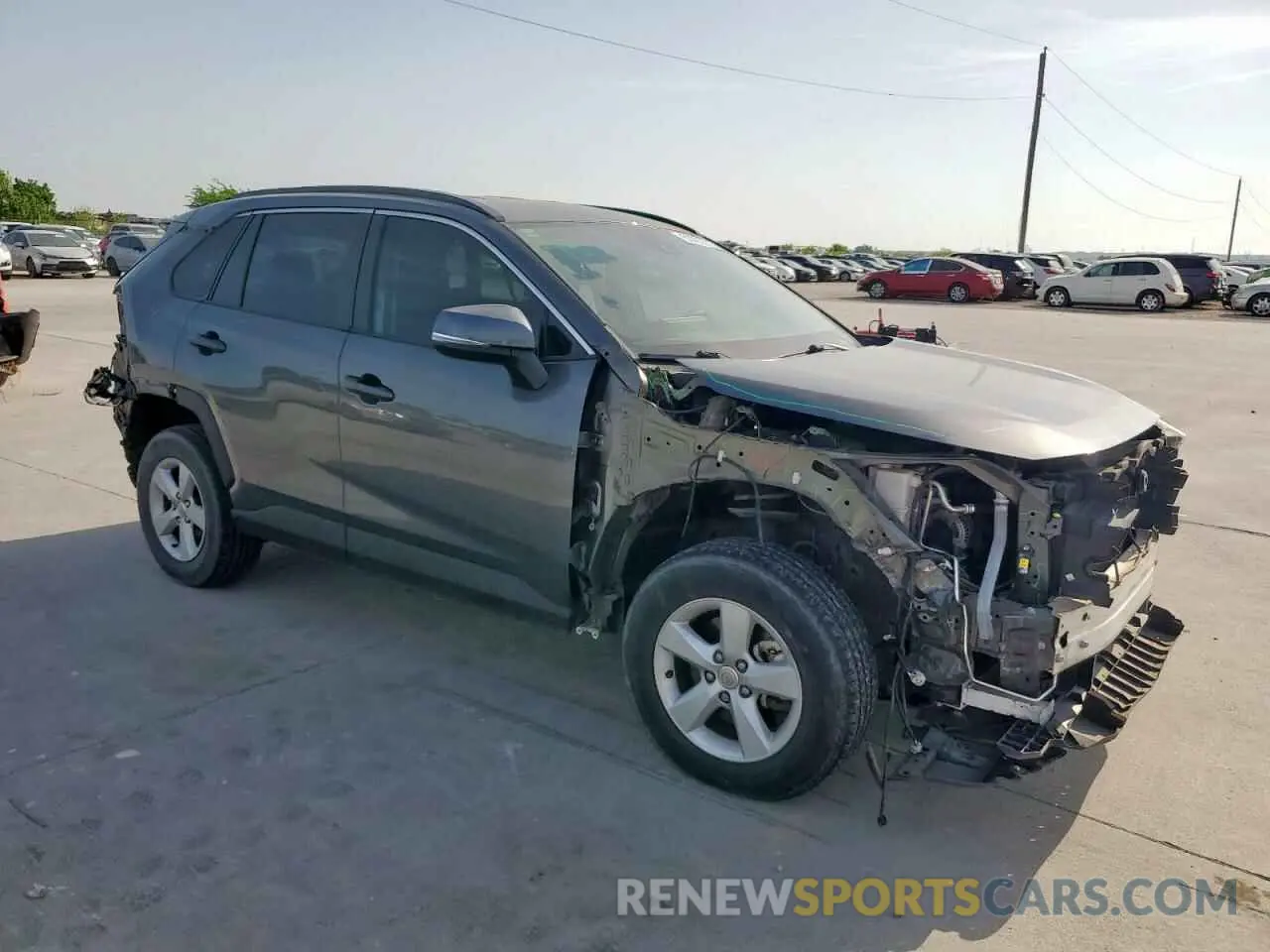 4 Photograph of a damaged car 2T3W1RFV2MC130573 TOYOTA RAV4 2021