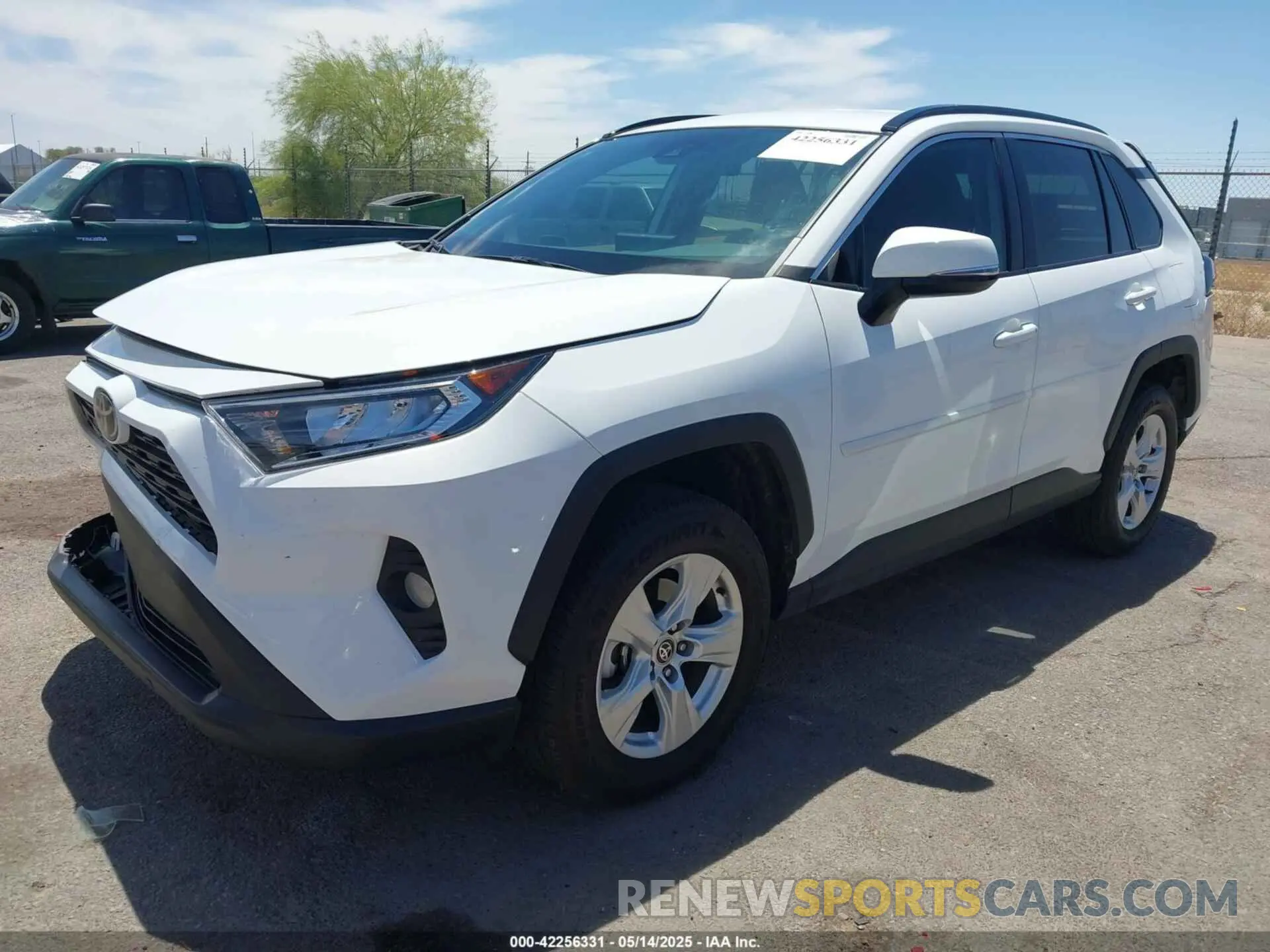 2 Photograph of a damaged car 2T3W1RFV2MC168675 TOYOTA RAV4 2021