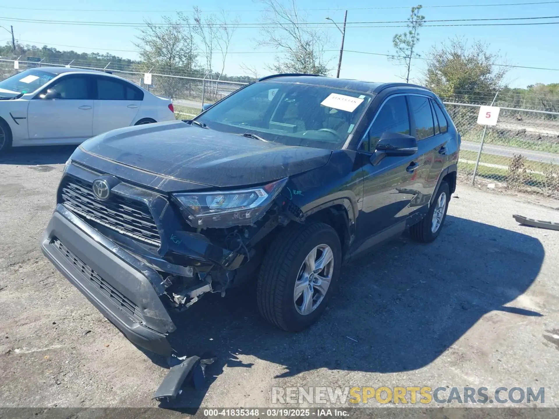 2 Photograph of a damaged car 2T3W1RFV2MW107986 TOYOTA RAV4 2021