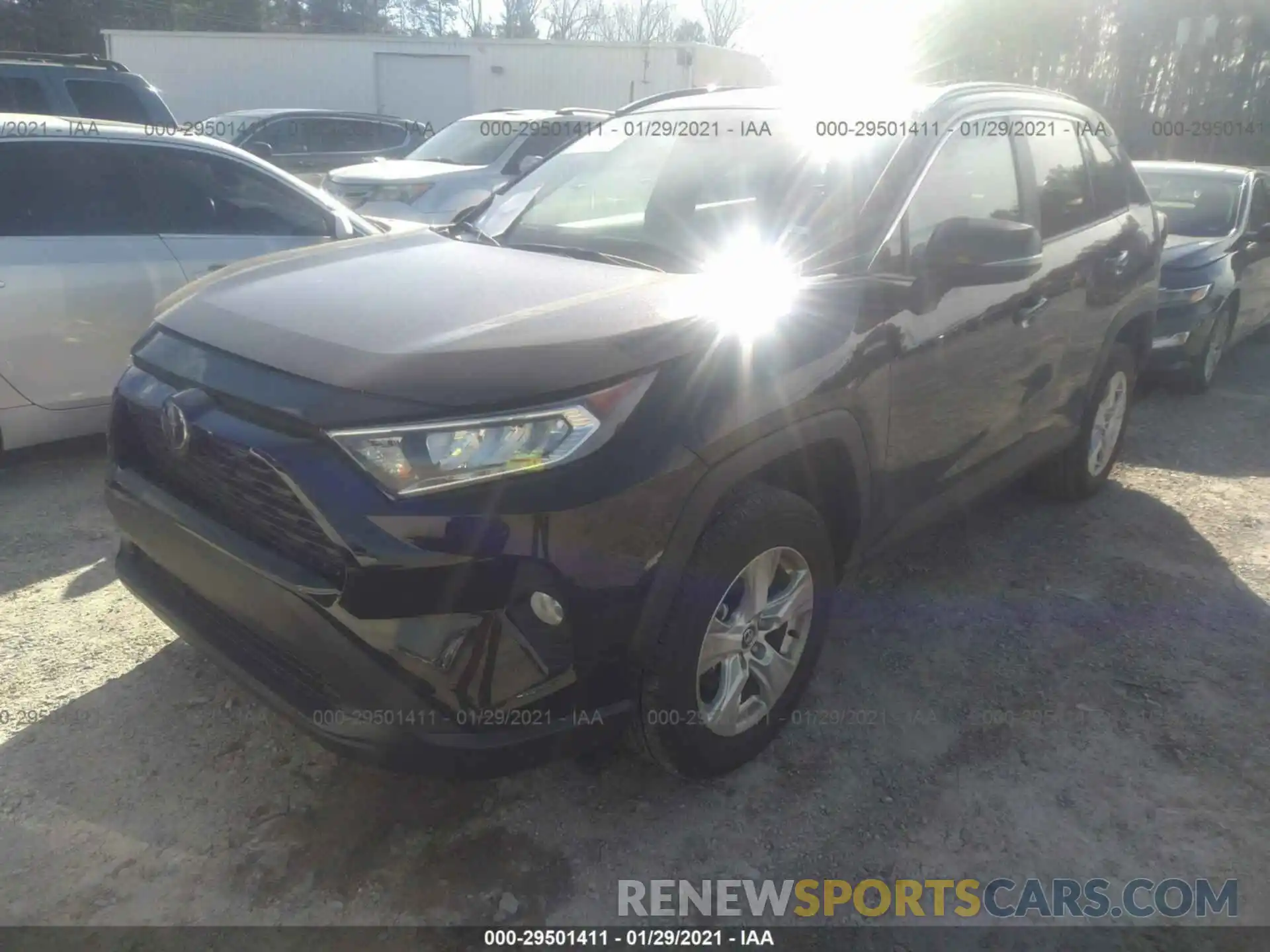 2 Photograph of a damaged car 2T3W1RFV2MW113416 TOYOTA RAV4 2021