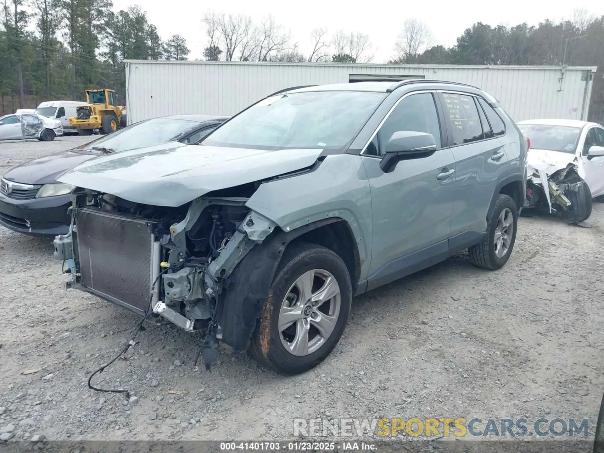 2 Photograph of a damaged car 2T3W1RFV2MW117515 TOYOTA RAV4 2021