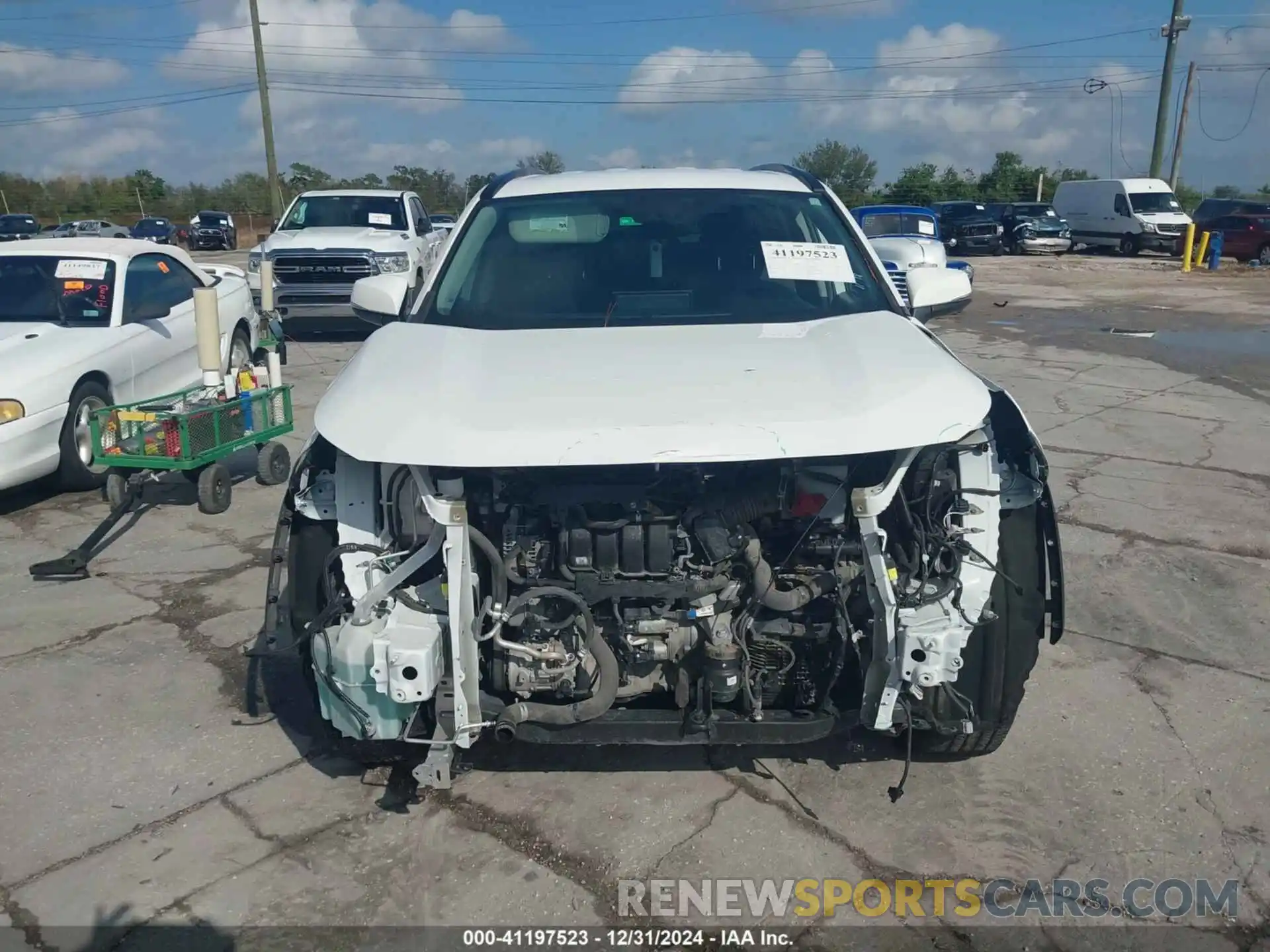 12 Photograph of a damaged car 2T3W1RFV2MW124755 TOYOTA RAV4 2021