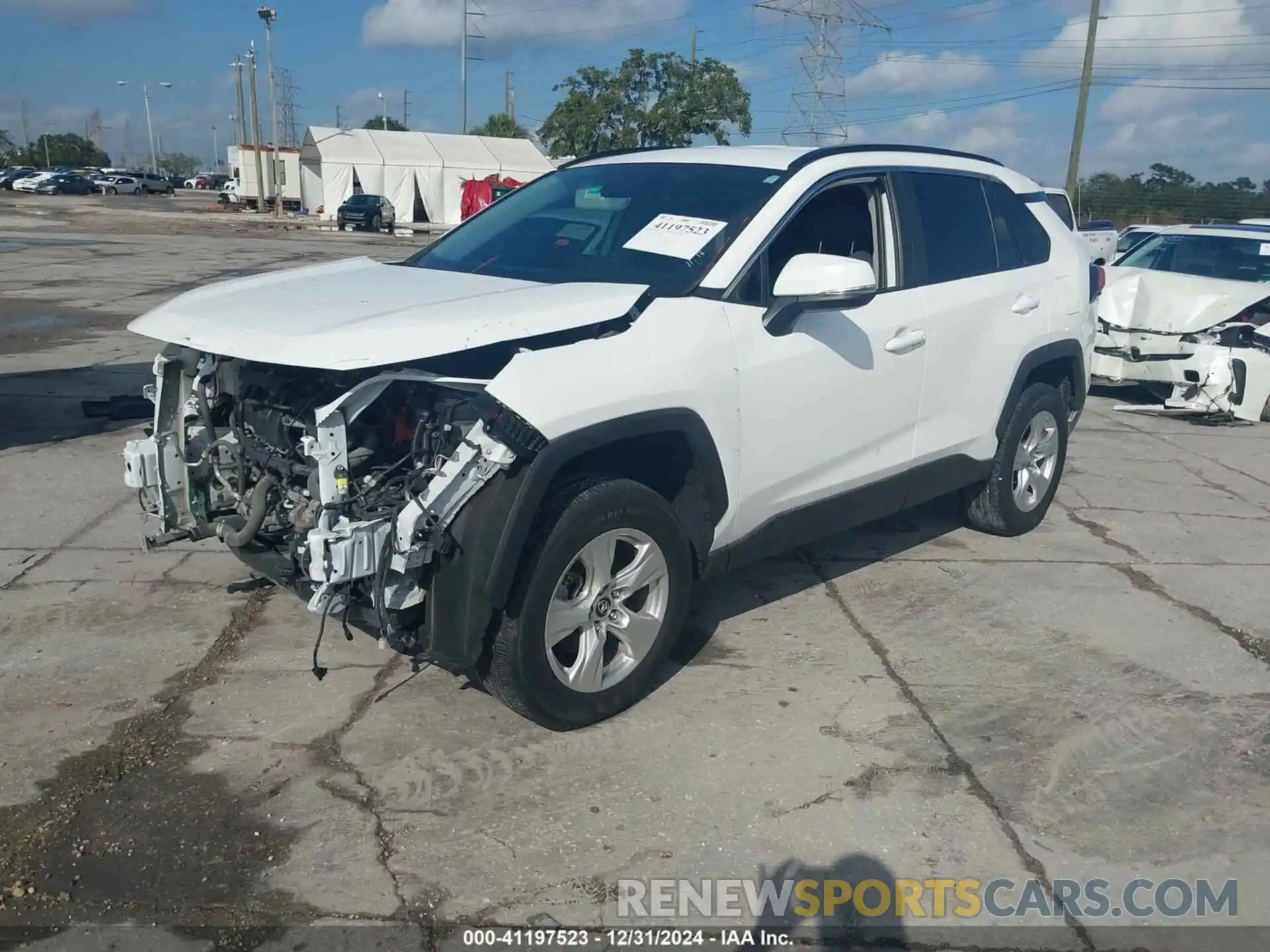 2 Photograph of a damaged car 2T3W1RFV2MW124755 TOYOTA RAV4 2021