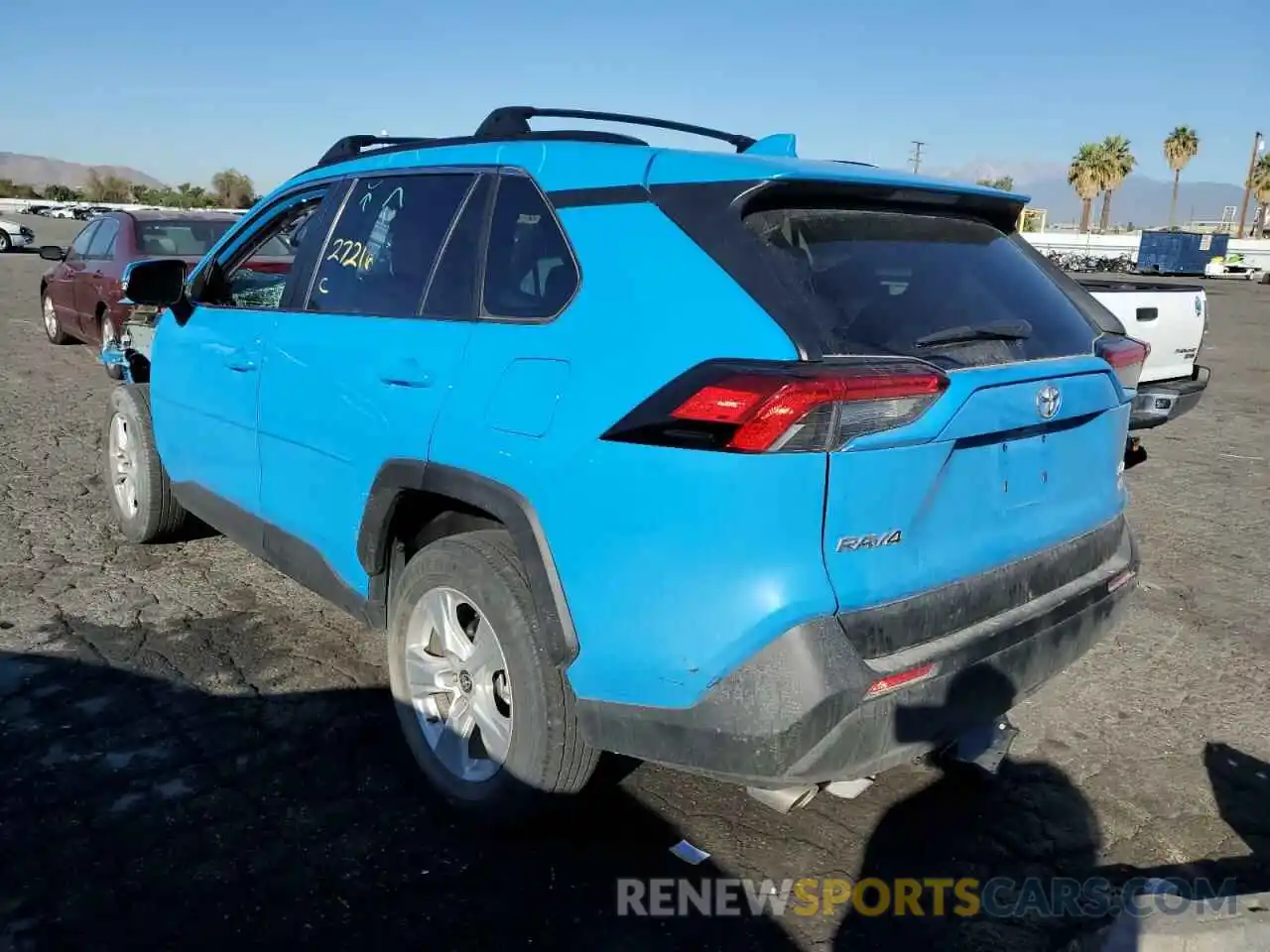 3 Photograph of a damaged car 2T3W1RFV2MW146240 TOYOTA RAV4 2021