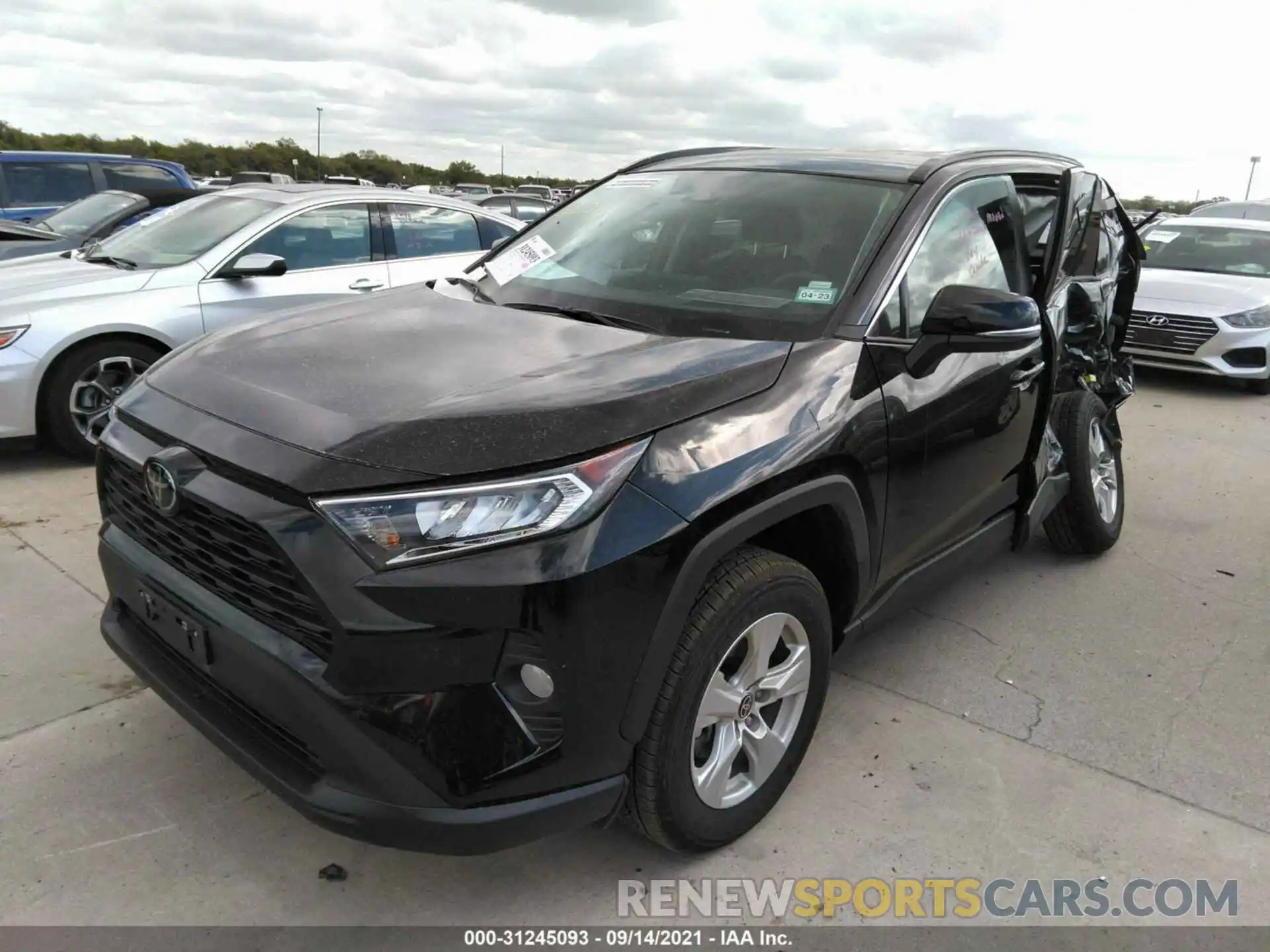 2 Photograph of a damaged car 2T3W1RFV2MW150109 TOYOTA RAV4 2021